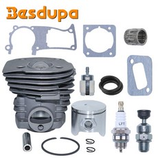 44mm Cylinder Piston Kit For Husqvarna 340 Chainsaws 503869971 89, 01 CHINA