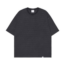 [노매뉴얼] NM BORDER T-SHIRT - BLACK