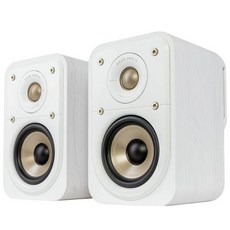 폴크오디오 하이파이 홈시어터 북쉘프 스피커, White, ES10