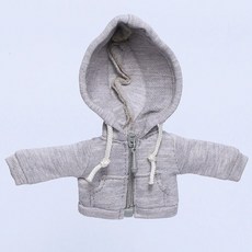卡卡娃娃 12分BJD妖精體連帽衛衣, 1個, 【灰色】連帽衛衣,長款【阿巳3.0/北冥/修羅丸】