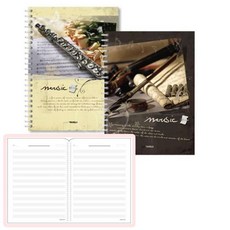 국산 양지사 음악노트 A4 오선지공책 중고생 작곡노트, 화이트, 1개