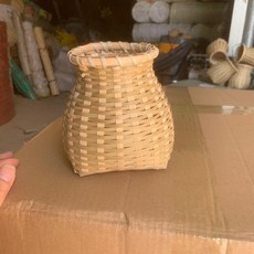 古風竹編揹簍 兒童採茶旅遊拍攝道具, 小號無繩款