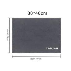 폭스바겐 티구안 mk1 5N R 용 양면 소재 흡수성 솜털 자동차 닦는 천 내부 수건 액세서리, 02 30x40cm