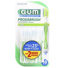 G.U.M Proxabrush Go-Between Cleaner 牙間刷緊, 1個, 10片