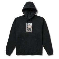 PRIMITIVE OKST1-PAPHO2441 流浪者合唱團聯名款 寬鬆版型 連帽上衣, 1個, BLACK 黑色,XL