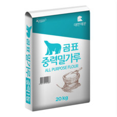 곰표 중력밀가루, 20kg, 곰표 강력제면용 20kg 밀가루, 1개