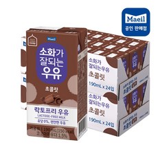 소화가잘되는우유 초콜릿, 190ml, 48개