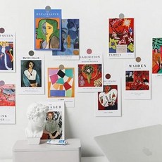 아트박스/샤이닝홈 러프 명화 포스터카드 15종세트 모음