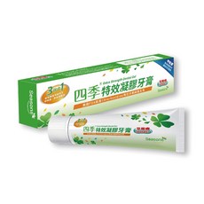 Seasons 四季特效凝膠牙膏 美國FDA核准Chlorhexidine 降低牙周病發生率, 6個, 150g