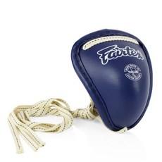 Fairtex 泰國原裝護襠 拳擊 泰拳 散打 護具 跆拳道 - 藍色 GC2, L號, 1個