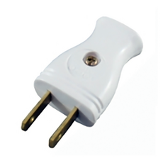 隆光 LK4415-1 15A 125V 白色公插頭, 1個