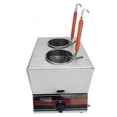 가정용 튀김기 감자 치킨 바구니 푸드트럭 미니 PC방, 1개, 싱글 탱크+면 조리 세트