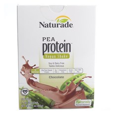 Naturade 豌豆蛋白素食奶昔, 巧克力, 12 件