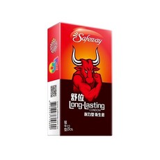 Safeway 舒位 耐力型保險套, 1個, 猛牛 12入