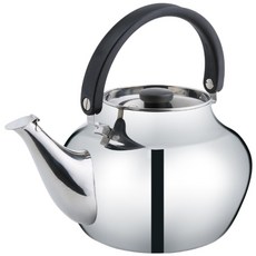 美國Mother Goose鵝媽媽 凱瑞316不鏽鋼笛音壺 4.8L 煮水壺, 單色, 1個