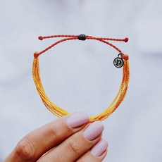 Pura Vida 美國手工 STAND UP TO CANCER 對抗癌症 慈善基本款可調式手環, 1個