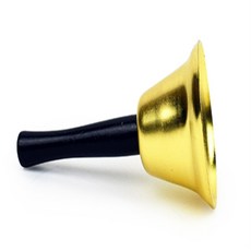 천억마켓 콜벨 핸드벨 무선벨, 금색 - 75mm