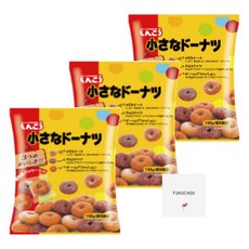 136g FK 3 신코 작은 도넛 조각 포장 세 가지 맛 세미 스위트 초코넛 올드 패션