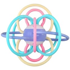 CCBABY 寶寶觸覺手抓球 啟蒙認知玩具 曼哈頓凹凸球 6件套, 曼哈頓手抓球