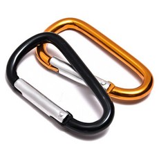 톨른캠퍼 알루미늄 카라비너 캠핑고리, 중형, 1개