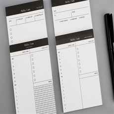 yes몰 체크리스트메모패드50매 하루계획표, 해야할것(To Do)