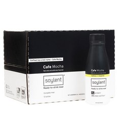 Soylent 即飲餐咖啡廳摩卡咖啡無麩質素食, 414ml, 12入