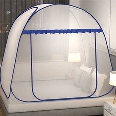 Riversell 원터치 모기장 120x200cm 블루 실내모기장
