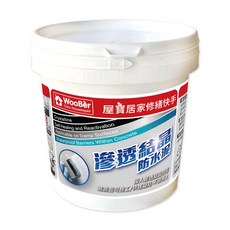 WooBer屋寶 滲透結晶防水泥 居家修繕防水材料, 1個