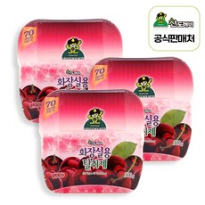 산도깨비 화장실용 탈취제 300g - 블랙체리 /냄새제거/악취제거/방향제, 3개