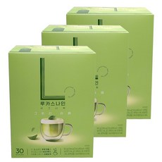 남양 루카스나인 시그니처 그린티라떼, 18.9g, 30개입, 3개