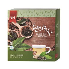 꽃샘 현미녹차, 1.5g, 100개입, 1개