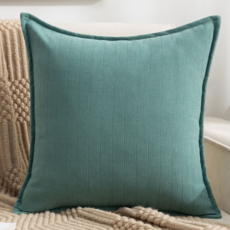 서플라이랩 솔리드 헤링본 쇼파쿠션 국산솜 포함, 옵션3. 그라스그린