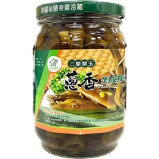 【開胃小菜】三星鄉農會 蔥香剝皮辣椒 精心醃漬 甜而不辣 涼拌煮湯 湯品調味 三星翠玉 辣椒罐頭 一罐多用, 420g, 1個