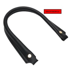 서류가방 핸들 노트북 가방 가죽 수리수선 손잡이 백 교체 스트랩, 1개, A. 골드 스터드 장식이 있는 남성용 매트 블랙 1