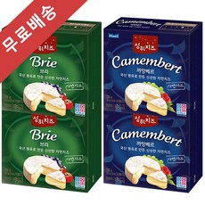 매일 상하 까망베르 자연치즈100g 2개+브리 2개, 100g, 1개