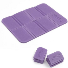 등산방석 캠핑 등산 낚시 초경량 휴대용 접이식 방석2p(퍼플), 본상품