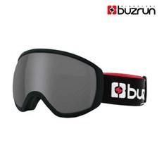 버즈런 스키 스노우 성인용 고글 BZ-32000, 블랙실버, 1개