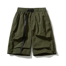 短褲夏日機能五分短褲男款透氣面料告别悶熱彈性布料活動自在五分褲可調腰圍穿脫簡便側袋可放置手機鑰匙短褲訓練打球戶外散步穿搭短褲簡約配色好搭配上衣