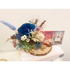 公主的夢中婚禮 不凋花乾燥花名片座 婚禮小物