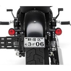 (번호판 트) 오토바이 번호판카드 스텐번호판 joe+9674jG