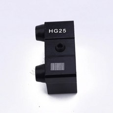 3D 프린터 고정 레일용 20 스트로크 15 레일 30 EGH 가이드 리미터 블록 HGH 슬라이더 선형 25 버퍼 제한, 하얀색