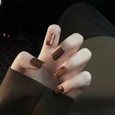 잇템샵 130여종 네일팁 인조손톱팁 네일디자인 붙이는네일팁 숏 롱 큐빅, 셀프네일팁(172), 1개