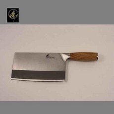 臻 高級廚具 三合鋼系列中式菜刀-剁刀(橡木柄) SC829-4C(OAK), 1個