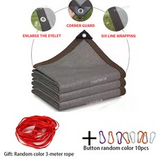 야외 정원 차양막 테라스 캠핑 자외선 HDPE 천, 13 3x4m, 01 green