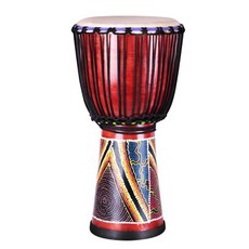 음악 연주 12인치 제품 서아프리카 젬베 타악기 전통 13인치, 1개