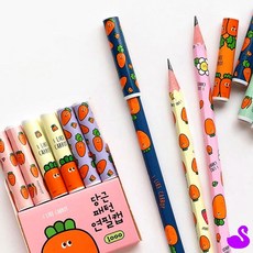 PS 연필뚜껑캡 연필심보호캡 6p 연필홀더 무한연필