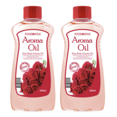 푸드어홀릭 아로마 오일 465ml 장미, 2개