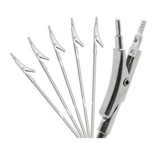 프라모델향상위원회 도장 클립 마스터 PMKL034-6, 6세트, 실버