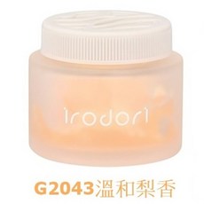 irodori G2044華麗白玫瑰 車用香氛，持久清新，去除異味，提升車內質感，享受愉悅駕駛體驗, 1個, 溫和梨香