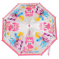 閃亮閃亮Catch Tinyfing女童款安全透明塑膠50雨傘